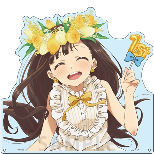 【グッズ-スタンドポップ】負けヒロインが多すぎる！ 特大ダイカットアクリルボード 温水佳樹 1st anniversary ver.【催事商品】