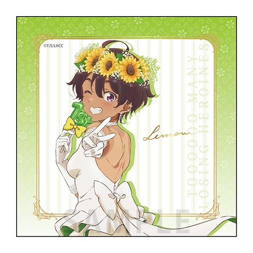 【グッズ-タオル】負けヒロインが多すぎる！ マイクロファイバー 焼塩檸檬 1st anniversary ver.【催事商品】