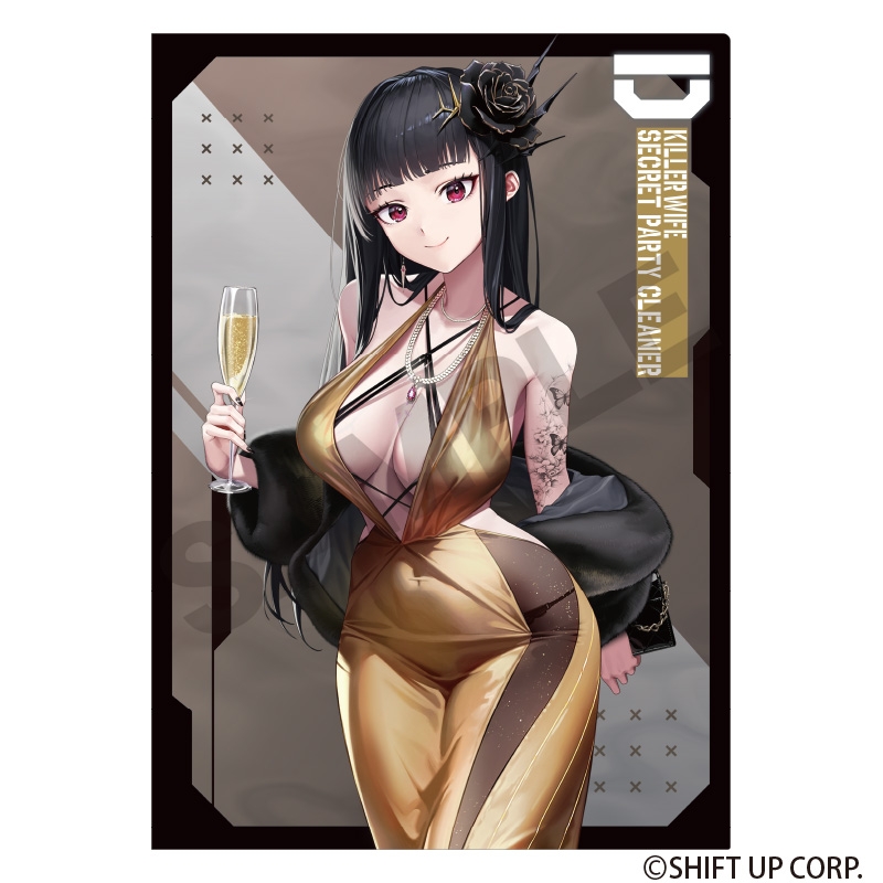 【グッズ-クリアファイル】勝利の女神：NIKKE シングルクリアファイル D：キラーワイフ