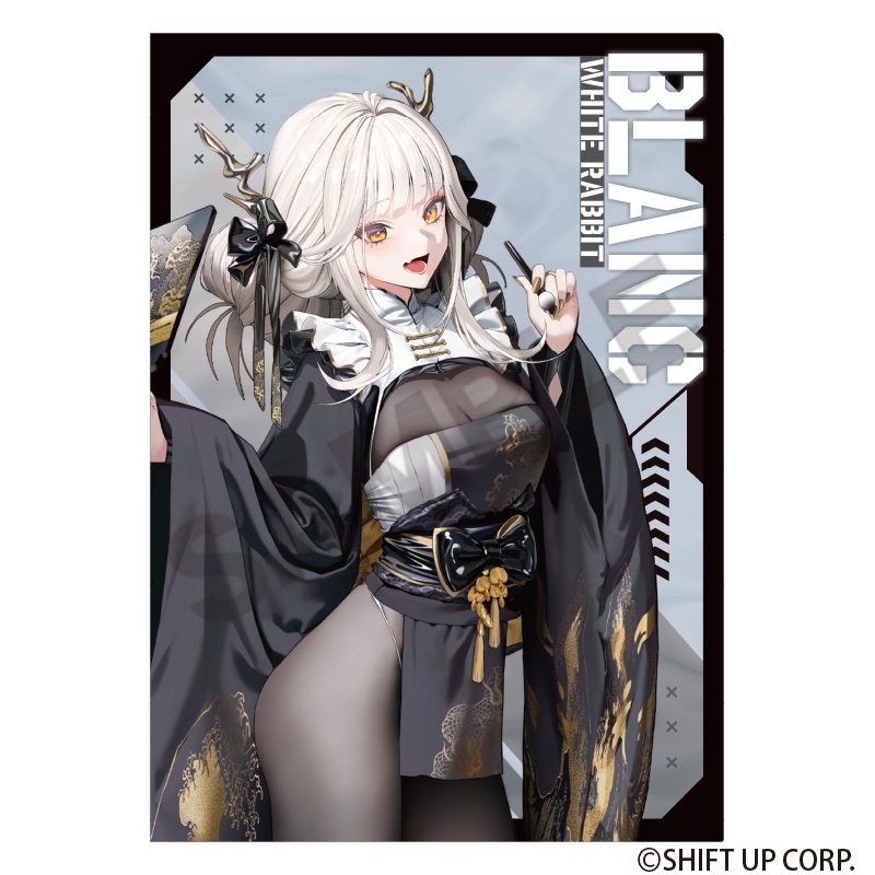 【グッズ-クリアファイル】勝利の女神：NIKKE シングルクリアファイル ブラン