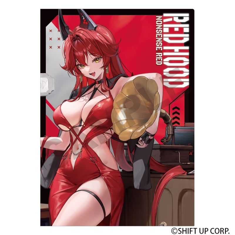 【グッズ-クリアファイル】勝利の女神：NIKKE シングルクリアファイル レッドフード