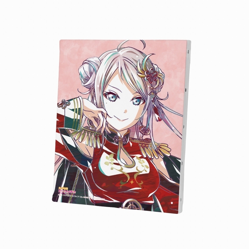 【グッズ-ボード】ラブライブ！虹ヶ咲学園スクールアイドル同好会 鐘 嵐珠 Ani-Art 第2弾 キャンバスボード
