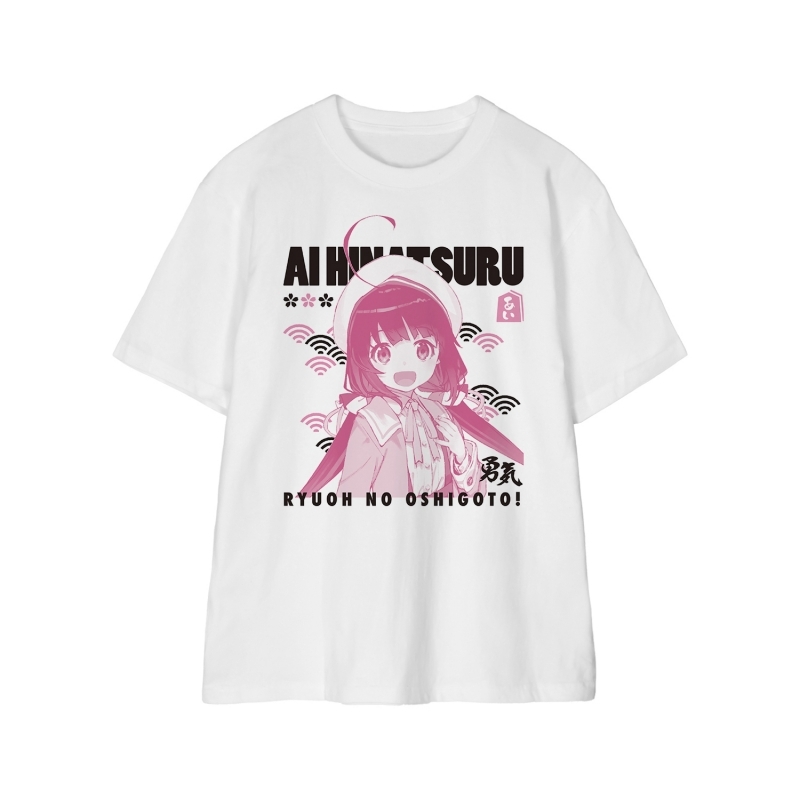 【グッズ-Tシャツ】りゅうおうのおしごと！ 雛鶴 あい 原作イラスト Tシャツメンズ(サイズ/XL)