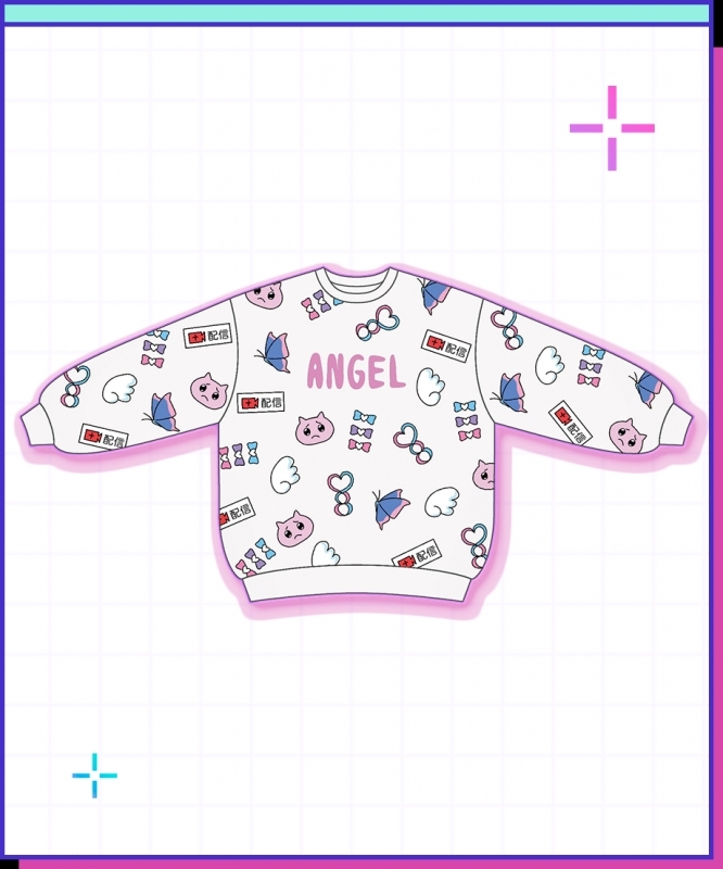 【グッズ-ウィンドブレーカー】NEEDY GIRL OVERDOSE ANGELスウェット