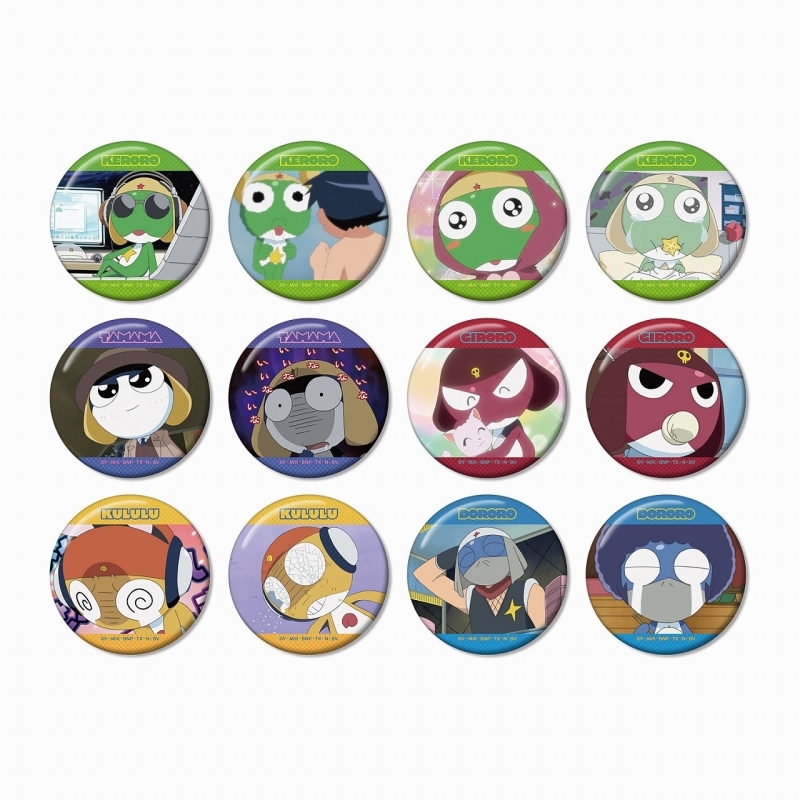 【グッズ-バッチ】ケロロ軍曹 トレーディング場面写缶バッジ vol.2 ver.B