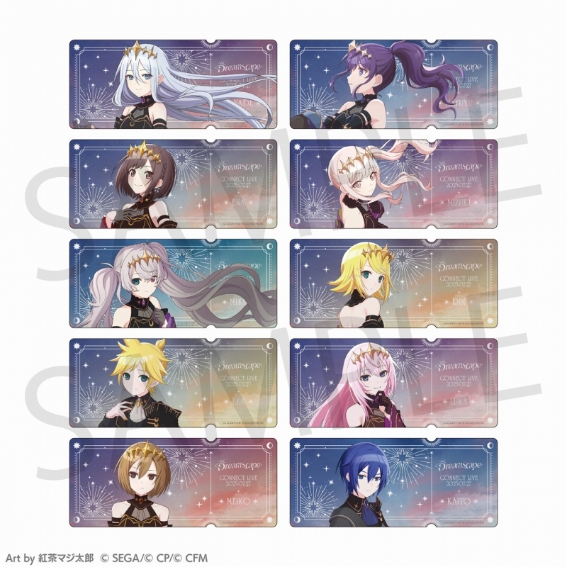 【グッズ-カード】プロジェクトセカイ カラフルステージ！ feat. 初音ミク コネクトライブ 25時、ナイトコードで。×バーチャル・シンガー Dreamscape チケット風カード［25時、ナイトコードで。］