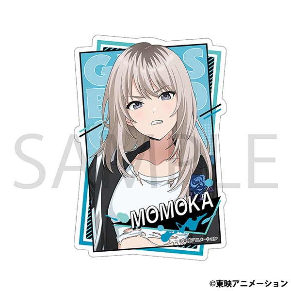 【グッズ-ステッカー】ガールズバンドクライ ダイカットステッカー/河原木 桃香