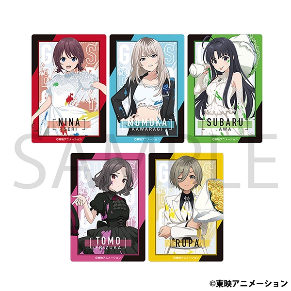 【グッズ-シール】ガールズバンドクライ アクリルシートコレクション