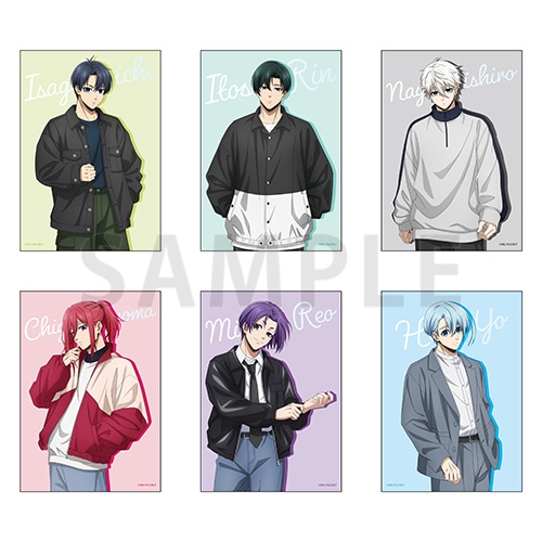 【グッズ-ブロマイド】ブルーロック クリアブロマイド(ブラインド) casual ver.【ゲーマーズ先行】