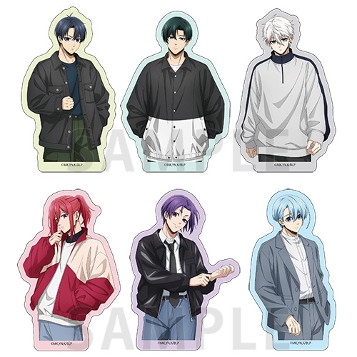 【グッズ-ステッカー】ブルーロック ダイカットステッカーセット casual ver.【ゲーマーズ先行】