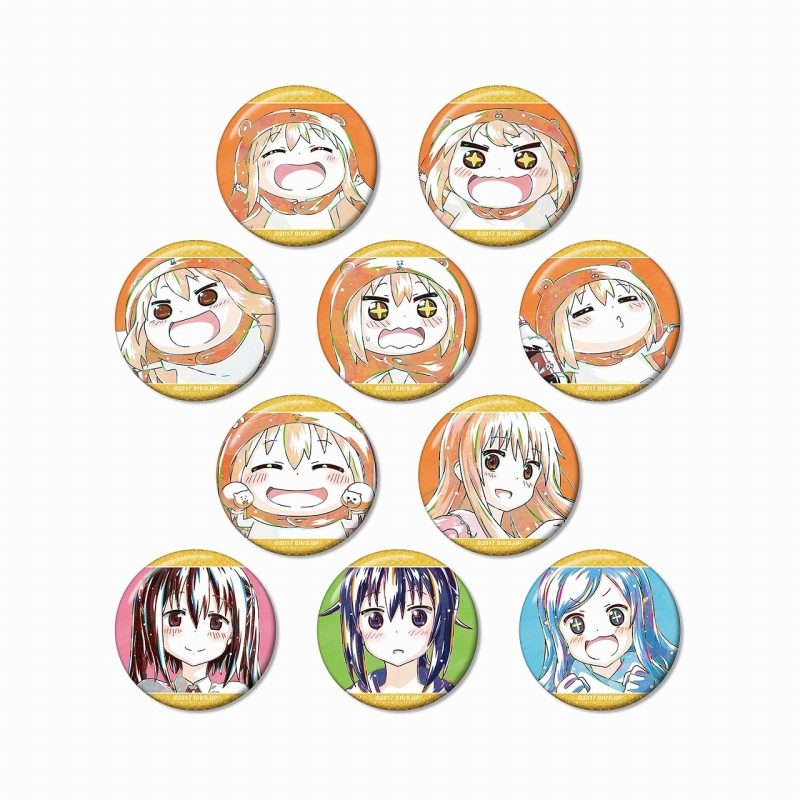 【グッズ-バッチ】干物妹！うまるちゃんR トレーディング Ani-Art グリッター缶バッジ