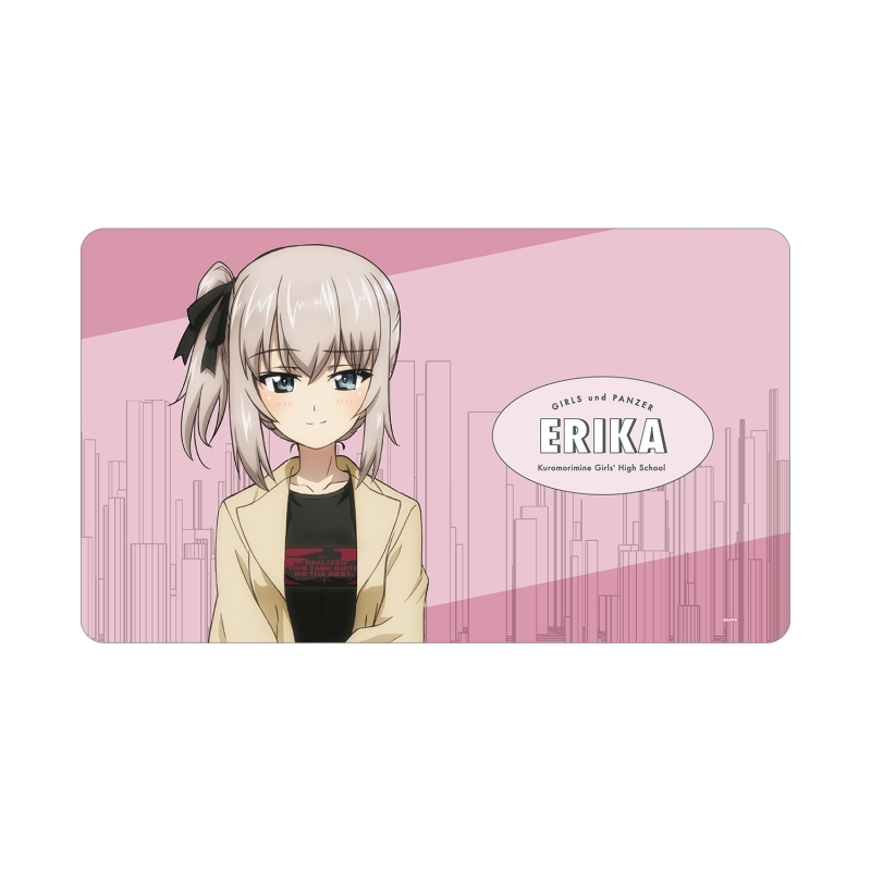 【グッズ-デスクマット】ガールズ＆パンツァー 最終章 描き下ろし 逸見エリカ デート私服ver. マルチデスクマット