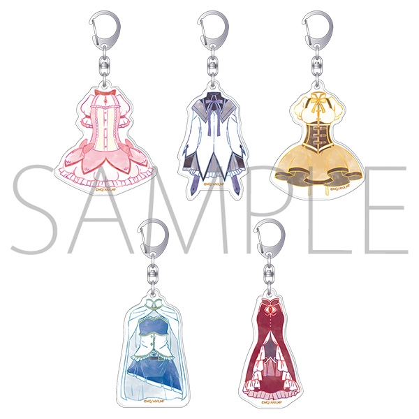 【グッズ-キーホルダー】魔法少女まどか☆マギカ アクリルキーホルダーコレクション/(魔法少女衣装)