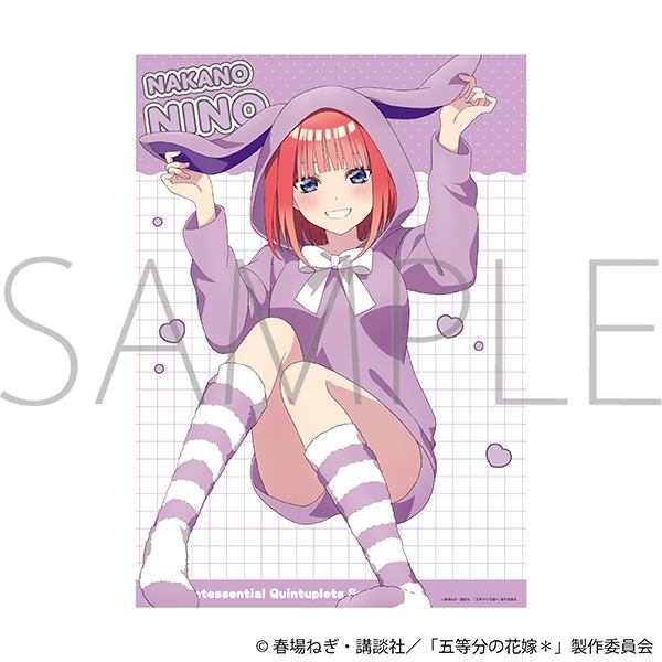 【グッズ-ポスター】五等分の花嫁＊ クリアポスター/中野二乃