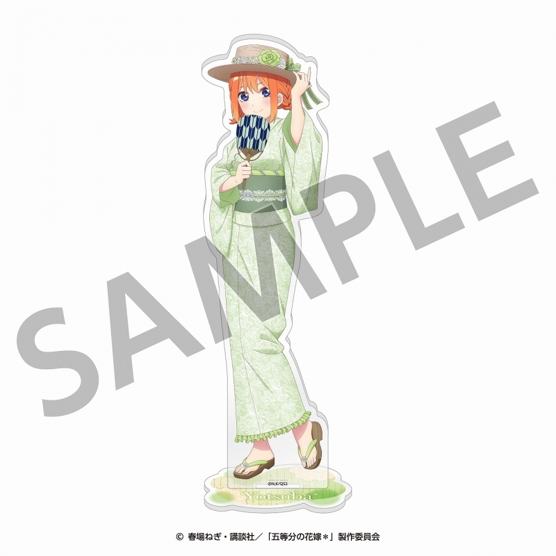 【グッズ-スタンドポップ】五等分の花嫁＊ アクリルスタンド(四葉) ＜納涼Style＞