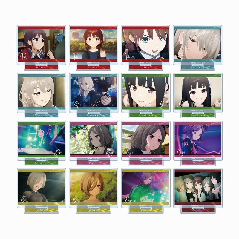 【グッズ-スタンドポップ】ガールズバンドクライ トレーディング場面写アクリルスタンド