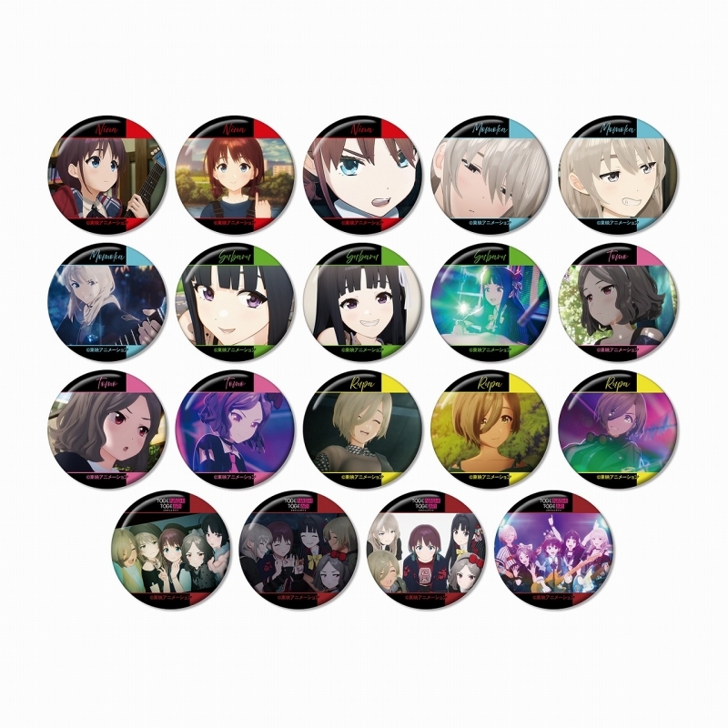 【グッズ-バッチ】ガールズバンドクライ トレーディング場面写缶バッジ