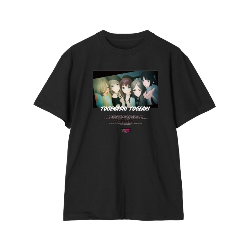 【グッズ-Tシャツ】ガールズバンドクライ トゲナシトゲアリ 場面写Tシャツメンズ(サイズ/L)