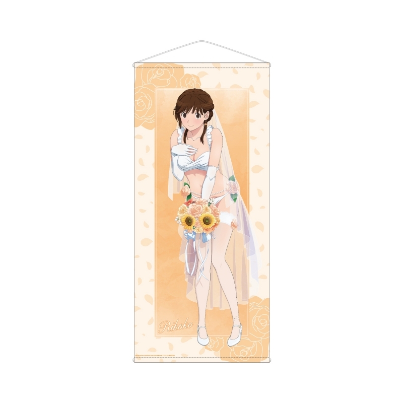 【グッズ-タペストリー】アマガミSS+plus 描き下ろし 桜井梨穂子 ウェディング水着ver. ほぼ等身大タペストリー