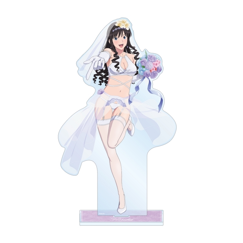 【グッズ-スタンドポップ】アマガミSS+plus 描き下ろし 森島はるか ウェディング水着ver. 特大アクリルスタンド