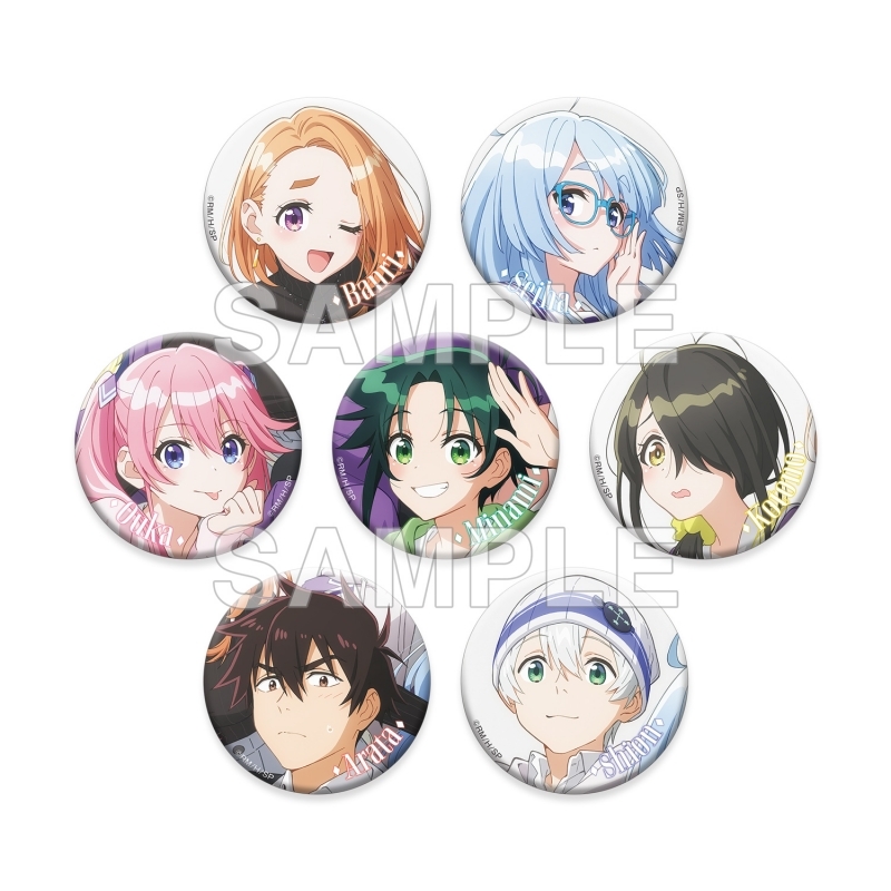 【グッズ-バッチ】紫雲寺家の子供たち 缶バッジ＋ver.A