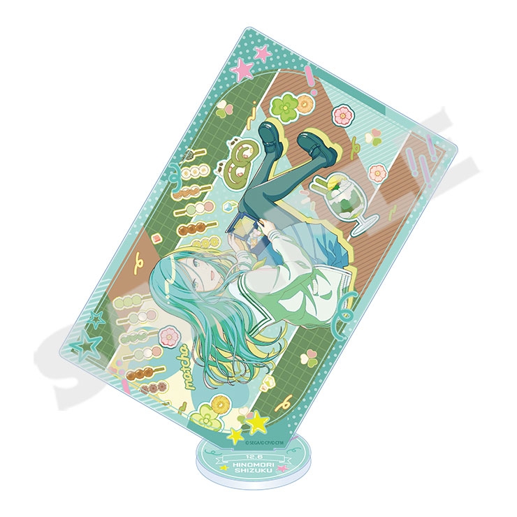 【グッズ-スタンドポップ】プロジェクトセカイ カラフルステージ！ feat. 初音ミク Anniversary/Birthdayイラスト2023-2024 カード型アクリルスタンド 日野森 雫