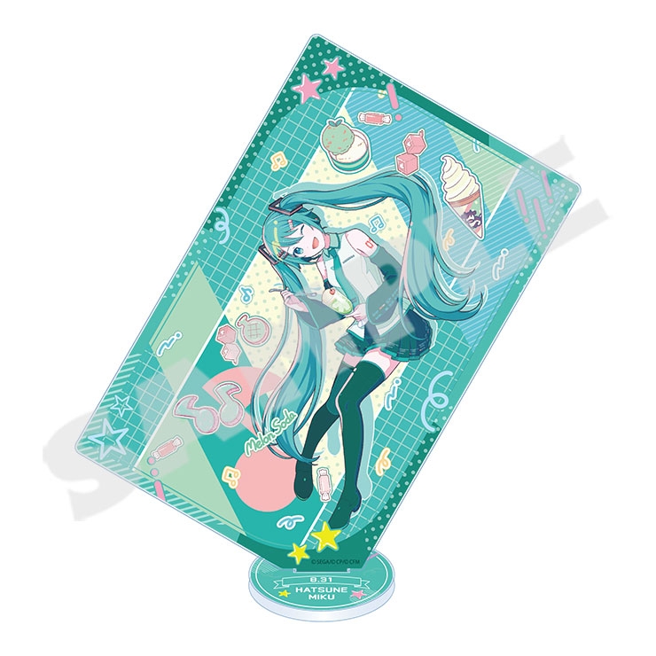 【グッズ-スタンドポップ】プロジェクトセカイ カラフルステージ！ feat. 初音ミク Anniversary/Birthdayイラスト2023-2024 カード型アクリルスタンド 初音ミク