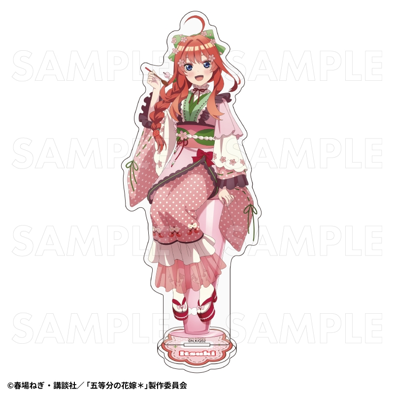 【グッズ-スタンドポップ】五等分の花嫁＊和パフェドレスver. アクリルスタンド 中野五月