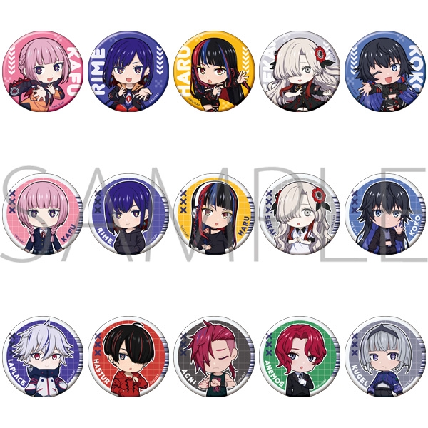 【グッズ-バッチ】神椿市建設中。 キャラバッジコレクション/B