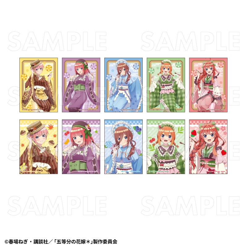 【グッズ-ブロマイド】五等分の花嫁＊和パフェドレスver. トレーディングブロマイド