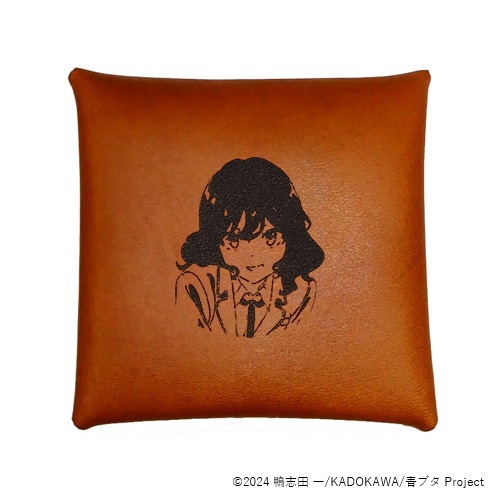【グッズ-コインケース】青春ブタ野郎はサンタクロースの夢を見ない レザーコインケース 姫路 紗良