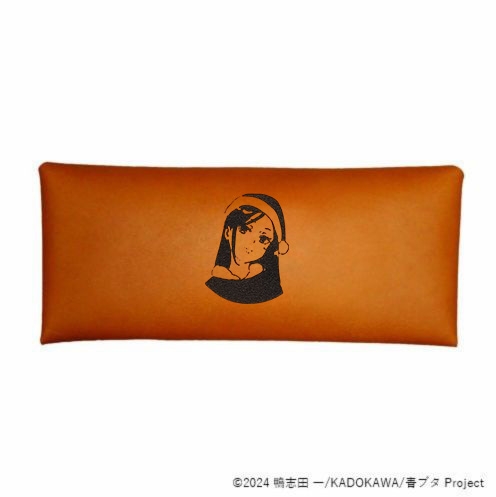 【グッズ-小物入れ】青春ブタ野郎はサンタクロースの夢を見ない レザーマルチケース ミニスカサンタ