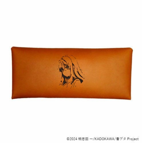 【グッズ-小物入れ】青春ブタ野郎はサンタクロースの夢を見ない レザーマルチケース 双葉 理央