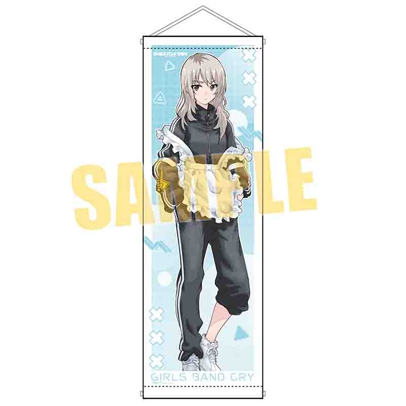 【グッズ-タペストリー】ガールズバンドクライ スリムタペストリー 河原木 桃香(ジャージメイド)