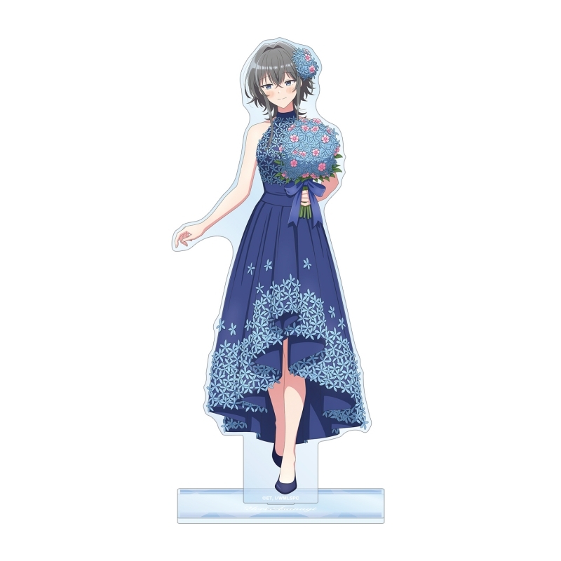 【グッズ-スタンドポップ】ささやくように恋を唄う 描き下ろし 朝凪 依 花びらドレスver. 特大アクリルスタンド