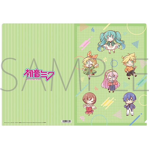 【グッズ-クリアファイル】初音ミクシリーズ クリアファイル/レジャフェス B