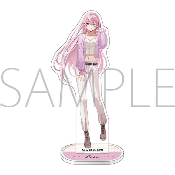 【グッズ-スタンドポップ】初音ミクシリーズ アクリルスタンド/レジャフェス D 巡音ルカ