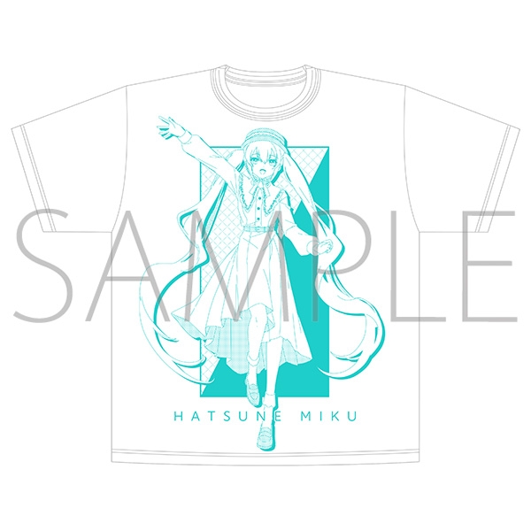 【グッズ-Tシャツ】初音ミクシリーズ オーバーサイズTシャツ/レジャフェス