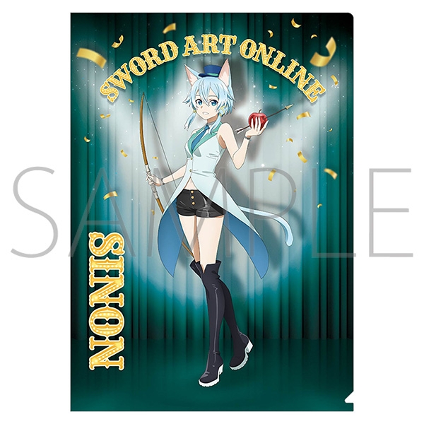 【グッズ-クリアファイル】ソードアート・オンライン クリアファイル/シノン ～MAGIC SHOWTIME～