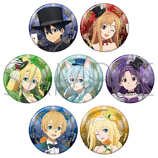【グッズ-バッチ】ソードアート・オンライン キャラバッジコレクション ～MAGIC SHOWTIME～