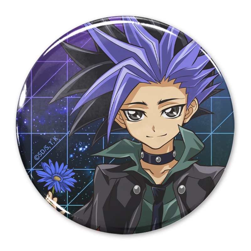 【グッズ-バッチ】遊☆戯☆王ARC-V 描き下ろし ユート 65mm缶バッジ 一輪のゆらめきVer.