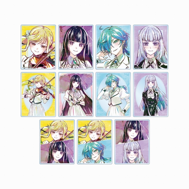 【グッズ-カード】ロックは淑女の嗜みでして トレーディング Ani-Art アクリルカード