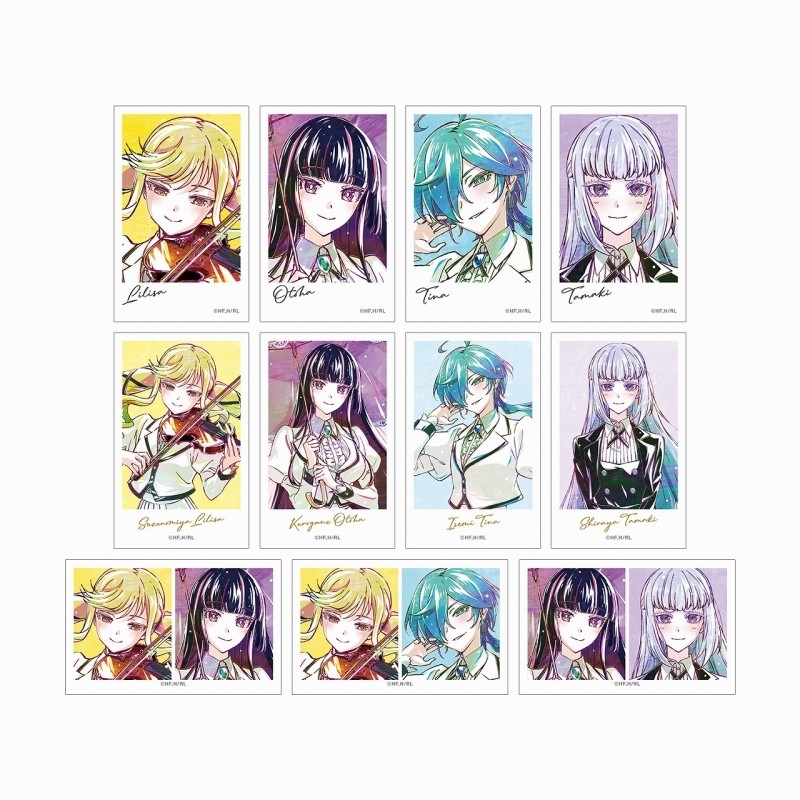 【グッズ-カード】ロックは淑女の嗜みでして トレーディング Ani-Art イラストカード