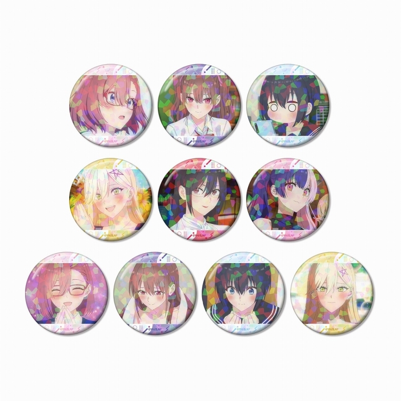 【グッズ-バッチ】2.5次元の誘惑 トレーディング場面写ホログラム缶バッジ
