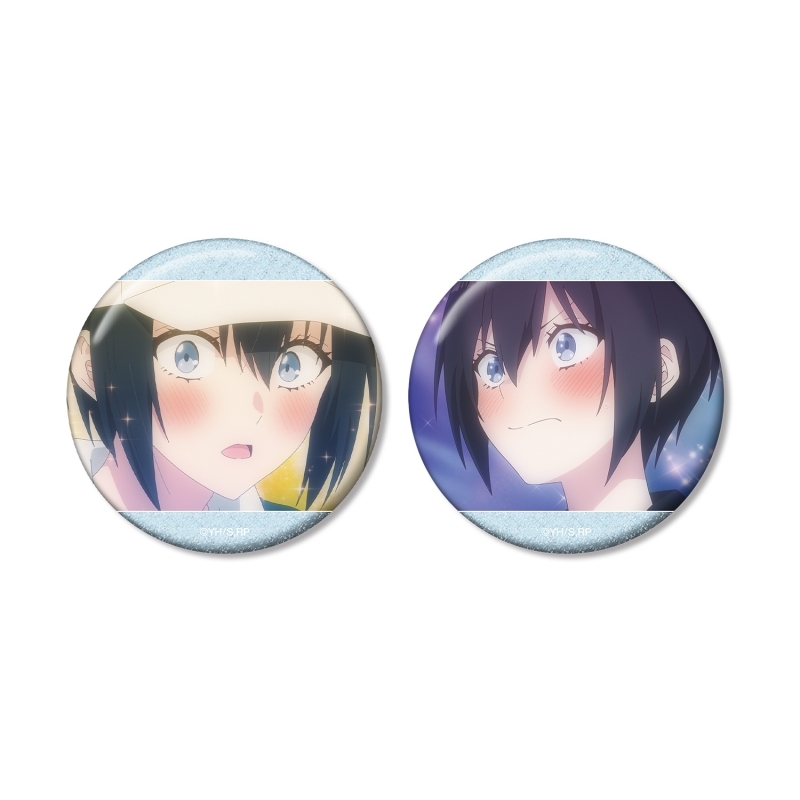 【グッズ-バッチ】2.5次元の誘惑 ノノア 場面写グリッター缶バッジ2個セット