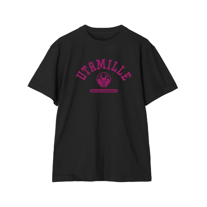 【グッズ-Tシャツ】うたごえはミルフィーユ ミズキ モチーフTシャツメンズ(サイズ/L)
