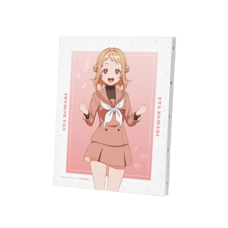 【グッズ-ボード】うたごえはミルフィーユ ウタ キャンバスボード