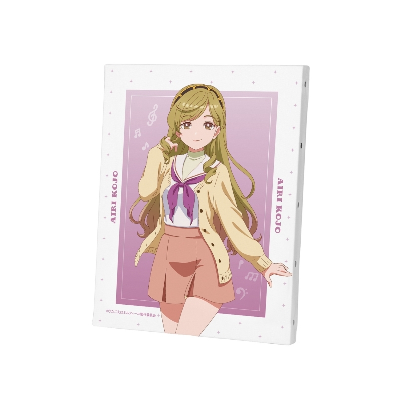 【グッズ-ボード】うたごえはミルフィーユ アイリ キャンバスボード