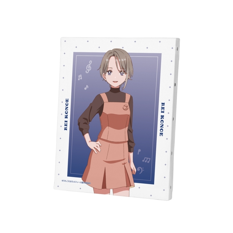 【グッズ-ボード】うたごえはミルフィーユ レイレイ キャンバスボード