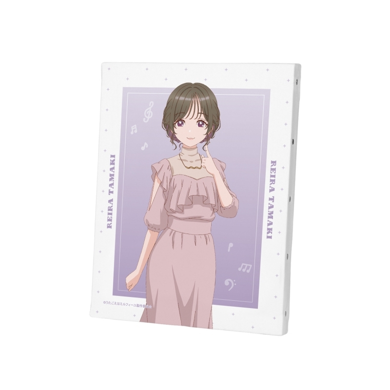 【グッズ-ボード】うたごえはミルフィーユ タマ キャンバスボード